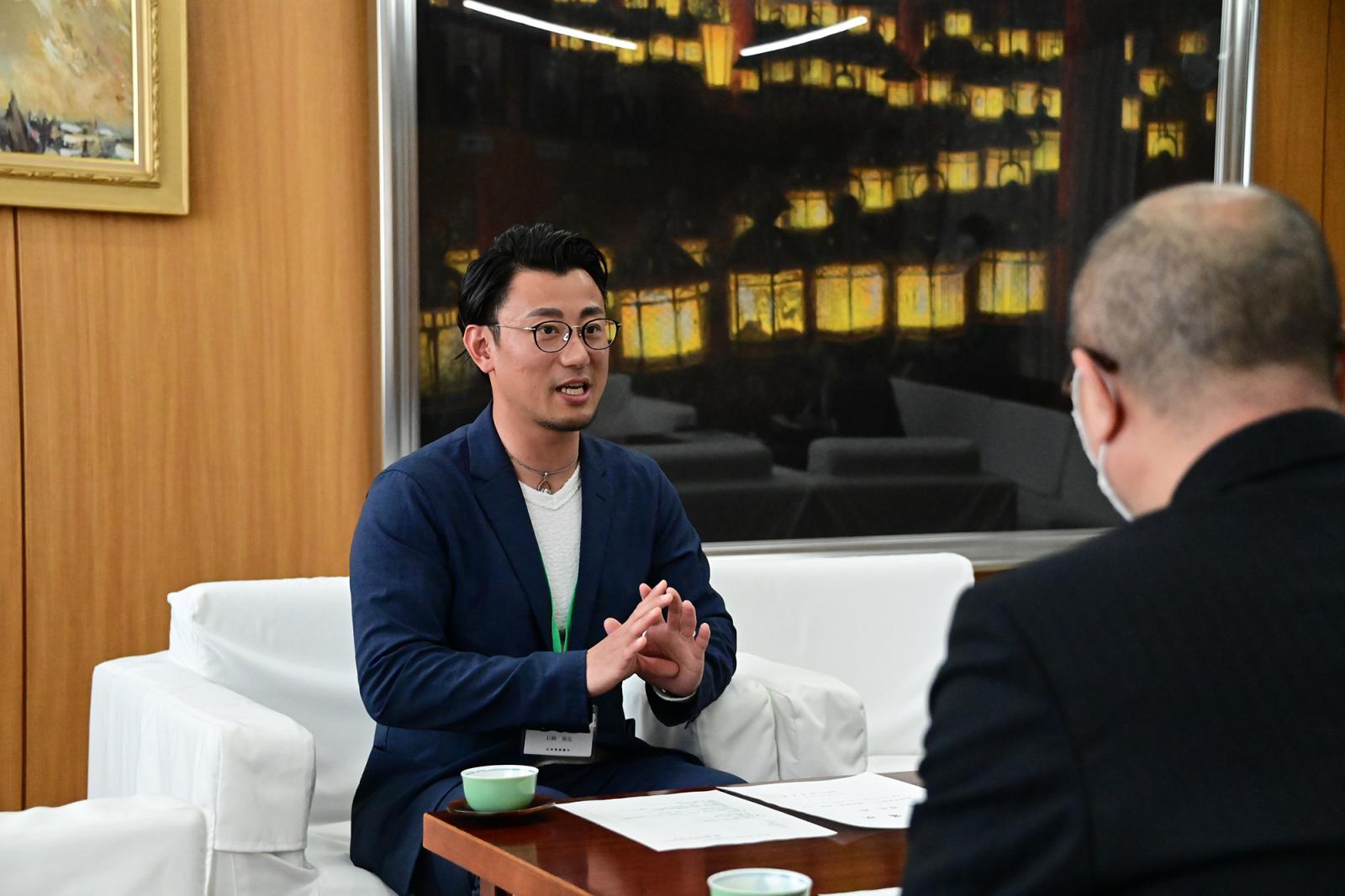 南陽市地域おこし協力隊委嘱状交付式